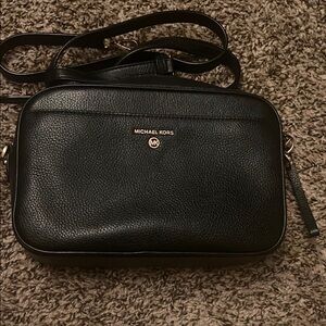 Michael Kors Black Belt Bag Sleek and Versatile